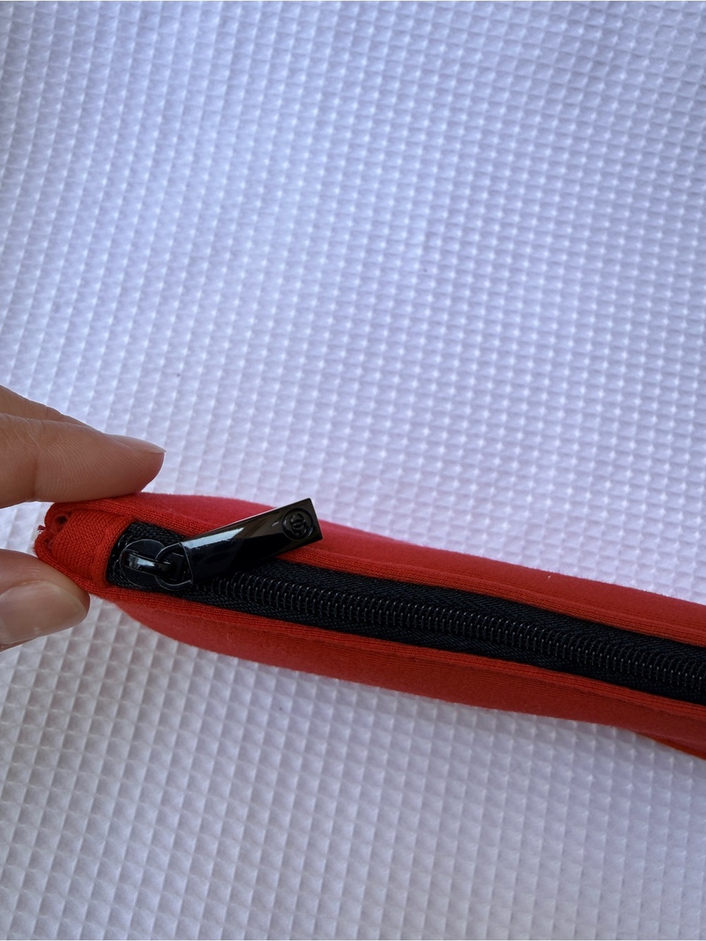 Chanel Red Makeup Bag Pouch - Picture 6 of 7